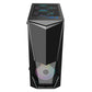 1STPLAYER DK-3 ATX RGB Tempered Glass Gaming Casing Chassis (Black/White/Pink)