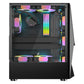 1STPLAYER DK-3 ATX RGB Tempered Glass Gaming Casing Chassis (Black/White/Pink)
